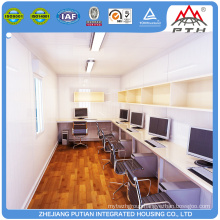 ISO,CE certificated luxury prefabricated container office house in china